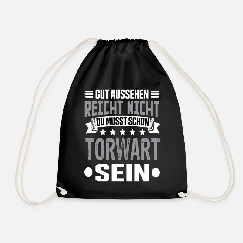 Torwart - Turnbeutel - Schwarz