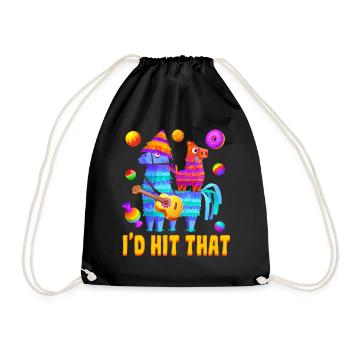 Drôle Meme Citation Taco Fête mexicaine, Fiesta Mexico - Sac de sport léger - noir - Devant
