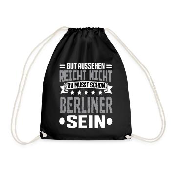 Berlin Berlin Capitale Hemiat Berlin Dictons - Sac de sport léger - noir - Devant