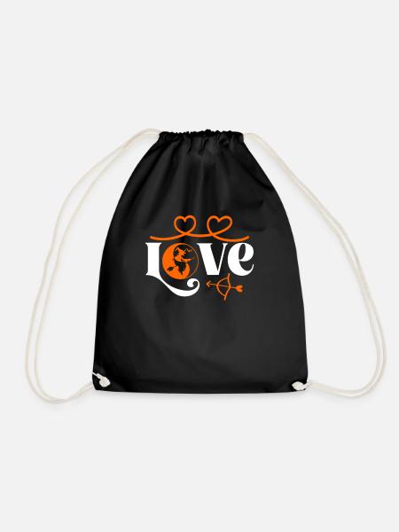 Mystisches Gothic Okkult Witch Halloween Lovers - Turnbeutel - Schwarz