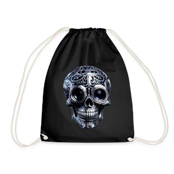 Crâne spatial - Sac de sport léger - noir - Devant