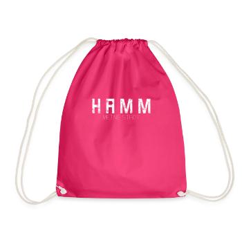 Hamm My City - Drawstring Bag - fuchsia - Front