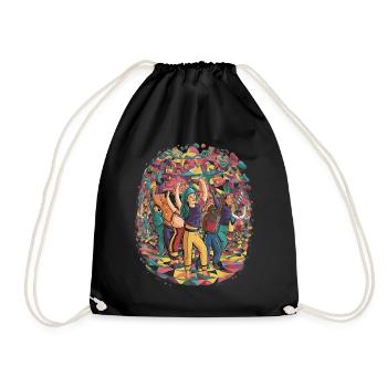 Fête de la Diverité Chromatique - Sac de sport léger - noir - Devant