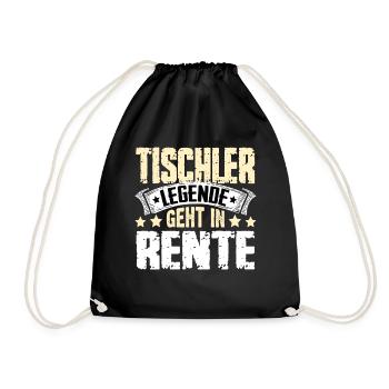 Carpenter legend retires - Drawstring Bag - black - Front