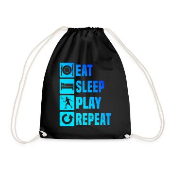 Squash Hommes Badminton Femmes Badminton Badminton - Sac de sport léger - noir - Devant