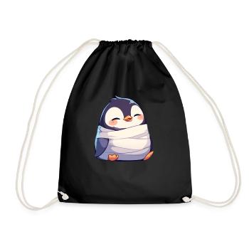 Pingouin Maman Halloween Pingouin Mignon - Sac de sport léger - noir - Devant