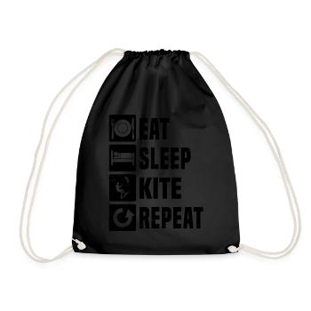 Kitesurf Kitesurf Kitesurf Cerf-volant Kitesurf Homme - Sac de sport léger - noir - Devant
