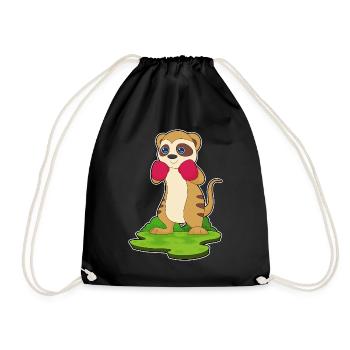 Gants de boxe Meerkat Boxer - Sac de sport léger - noir - Devant