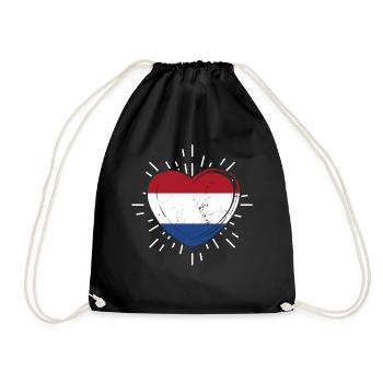 Pays-Bas Pays-Bas Pays-Bas - Sac de sport léger - noir - Devant