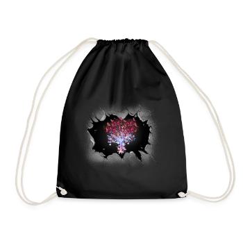 Tree Trees Butterflies Nature - Drawstring Bag - black - Front