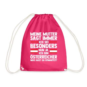 Autrichiens Autriche - Sac de sport léger - fuchsia - Devant