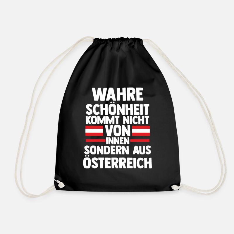 Österreicher Österreich - Turnbeutel - Schwarz