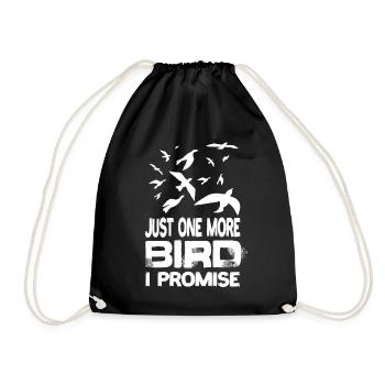 Juste un oiseau de plus, je promets des espèces d’oiseaux - Sac de sport léger - noir - Devant