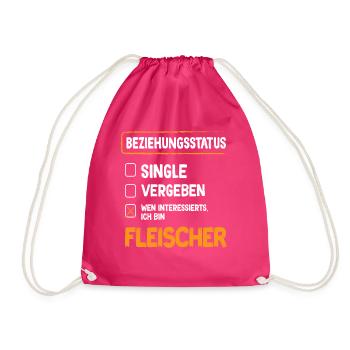 Statut de la relation de boucher Boucher Boucher - Sac de sport léger - fuchsia - Devant