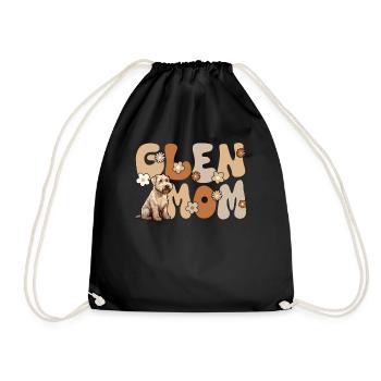 Irish Glen d’Imaal Terrier Groovy Glen Maman - Sac de sport léger - noir - Devant