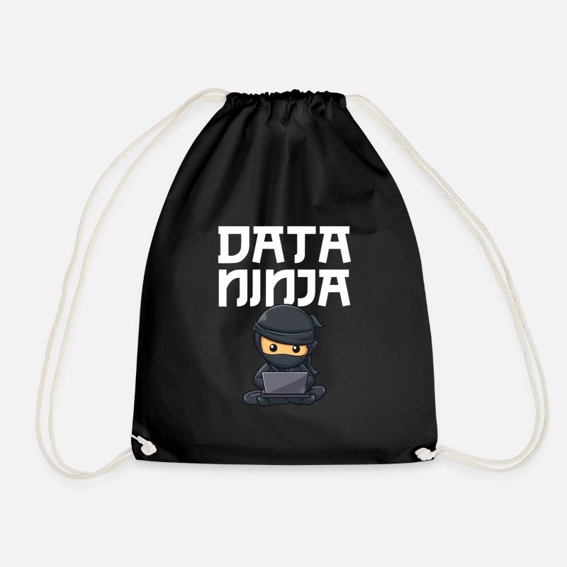 Data ninja data scientist - Turnbeutel - Schwarz