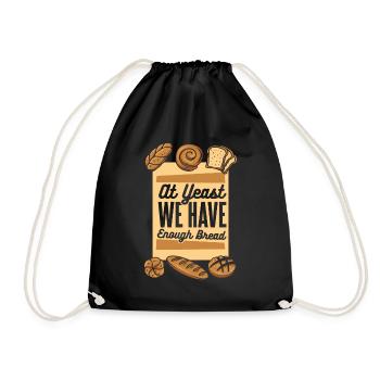 Chez Yeast, nous avons assez de pain Bread Bread Maker Lover - Sac de sport léger - noir - Devant