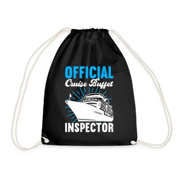 Croisière Vacances Bateau de croisière - Sac de sport léger - noir - Devant