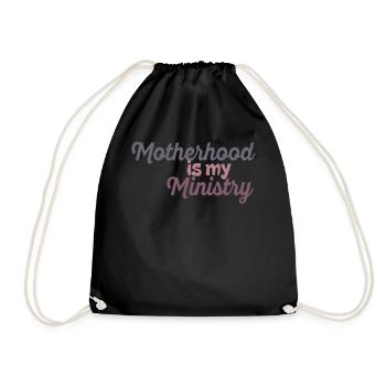 La maternité est mon ministère - Sac de sport léger - noir - Devant