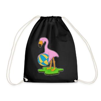 Natation Flamingo Water-polo Été - Sac de sport léger - noir - Devant
