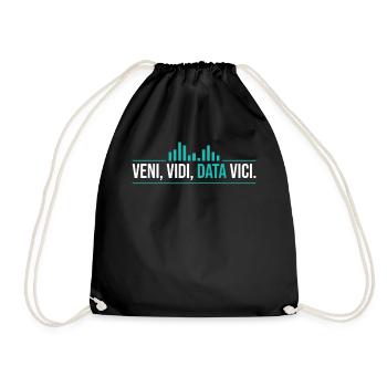 Veni, Vidi, Data Vici Statisticien - Sac de sport léger - noir - Devant