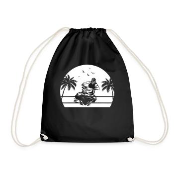 Jetski jet ski Jetski Lover Jetskiing Jetski Racin - Drawstring Bag - black - Front