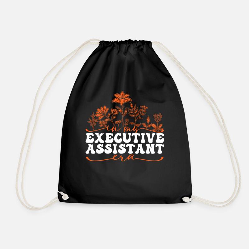 In My Executive Assistant Era - Turnbeutel - Schwarz