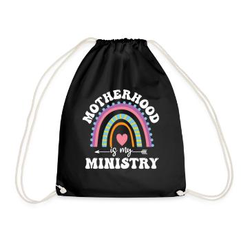 La maternité est mon ministère - Sac de sport léger - noir - Devant