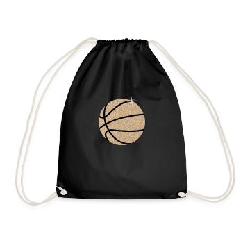 Joueurs de basket-ball Basketteurs Basket-ball - Sac de sport léger - noir - Devant