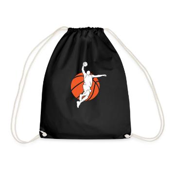 Joueurs de basket-ball Basketteurs Basket-ball - Sac de sport léger - noir - Devant