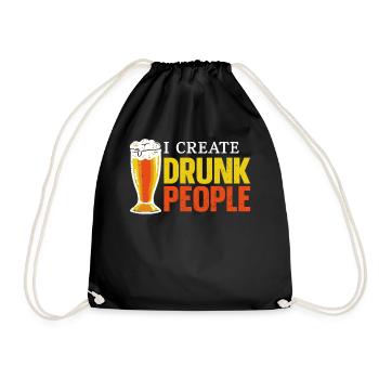 Barman Mixologue I Create - Sac de sport léger - noir - Devant