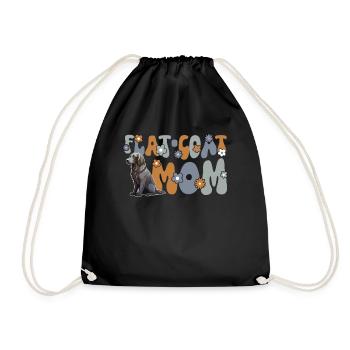 Retriever à poil plat Groovy Maman à poil plat - Sac de sport léger - noir - Devant
