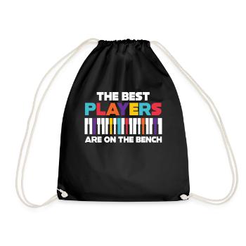 Les meilleurs joueurs Pianiste Pianiste - Sac de sport léger - noir - Devant