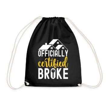 Pendaison de crémaillère des propriétaires - Sac de sport léger - noir - Devant
