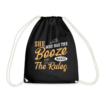 Barman Mixologue Celle qui a - Sac de sport léger - noir - Devant