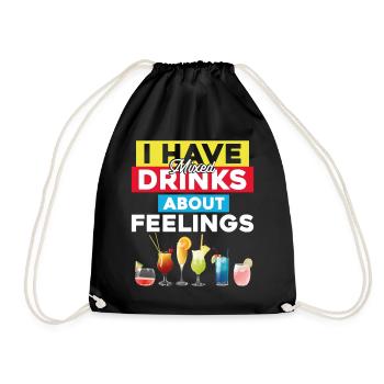 Barman Mixologue J’ai mélangé - Sac de sport léger - noir - Devant