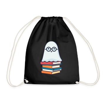 Amoureux des livres Style Petits livres Halloween - Sac de sport léger - noir - Devant