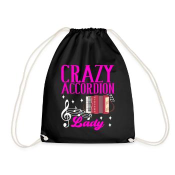 Accordéoniste Accordéoniste - Sac de sport léger - noir - Devant