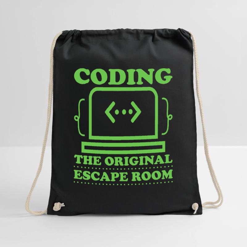 Programmierer Informatiker Computer Nerd Geschenk Turnbeutel