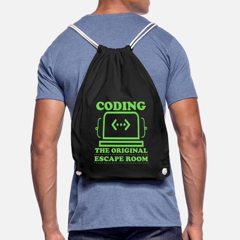 Programmer Computer Scientist Computer Nerd Gift Drawstring Bag