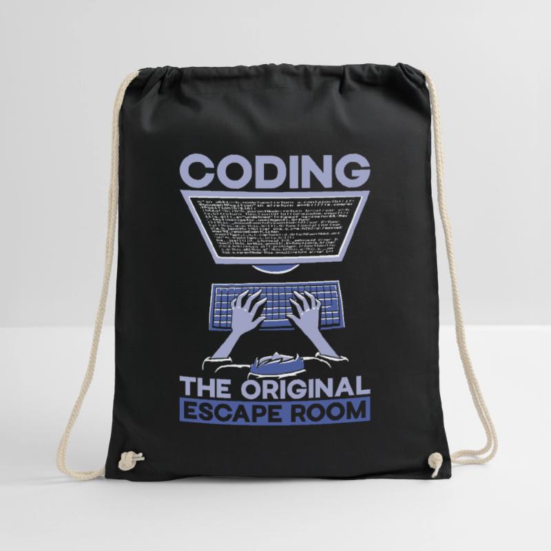 Programmer Computer Scientist Computer Nerd Gift Drawstring Bag