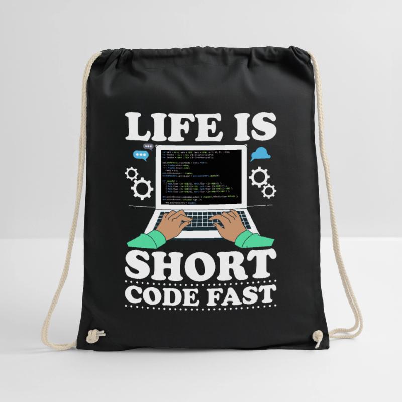 Programmer Computer Scientist Computer Nerd Gift Drawstring Bag