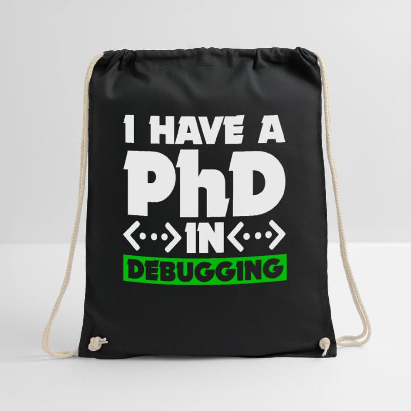 Programmer Computer Scientist Computer Nerd Gift Drawstring Bag