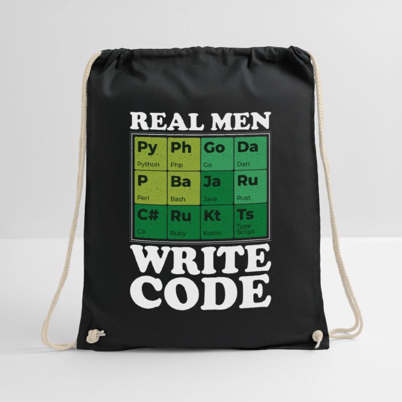 Programmer Computer Scientist Computer Nerd Gift Drawstring Bag