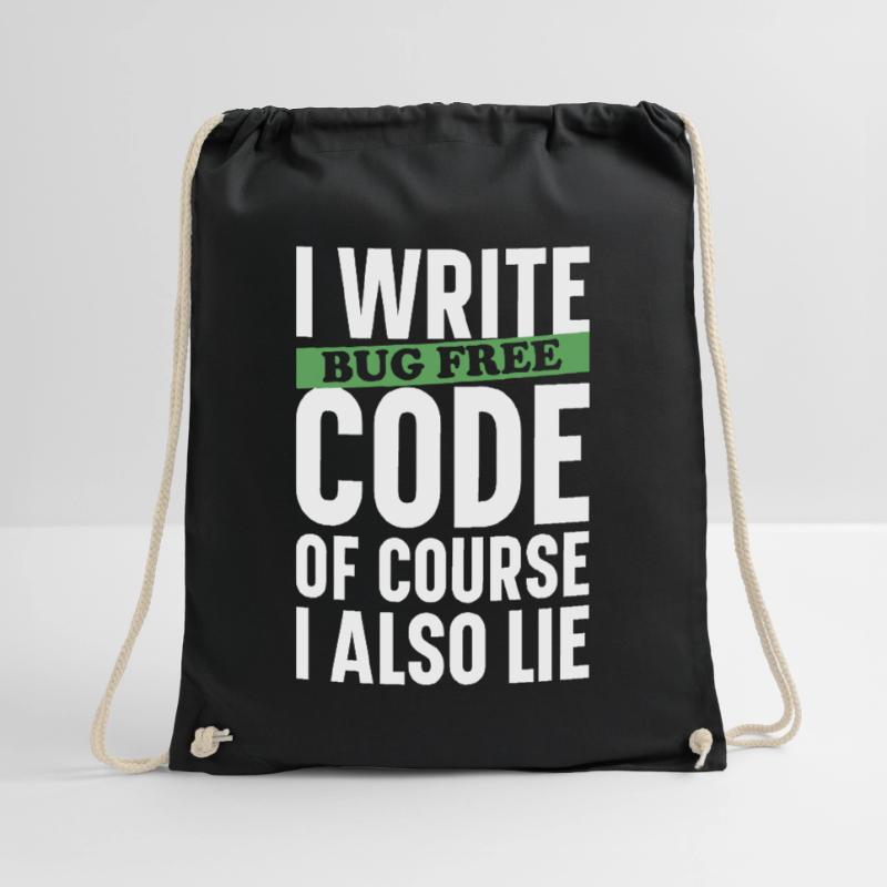 Programmer Computer Scientist Computer Nerd Gift Drawstring Bag