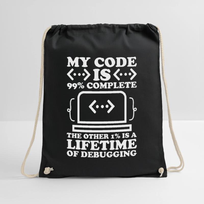 Programmer Computer Scientist Computer Nerd Gift Drawstring Bag