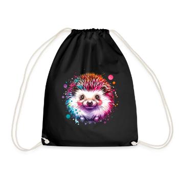 Hérisson - Sac de sport léger - noir - Devant