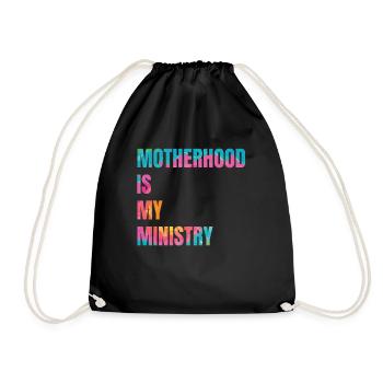 La maternité est mon ministère - Sac de sport léger - noir - Devant