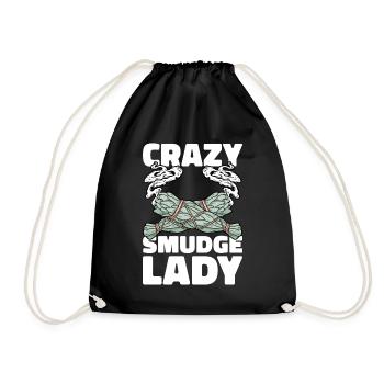 Smudging Smudge Encens de guérison spirituelle - Sac de sport léger - noir - Devant