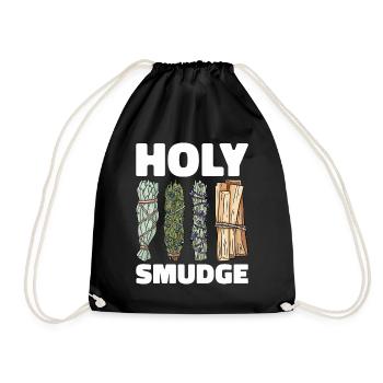 Smudging Smudge Encens de guérison spirituelle - Sac de sport léger - noir - Devant